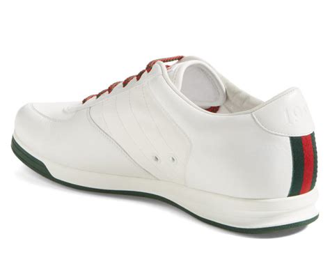 gucci tennis shoes back view|Gucci tennis shoes nordstrom.